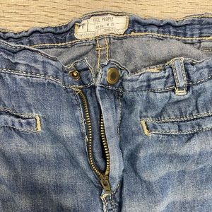 Free People wide-leg jeans